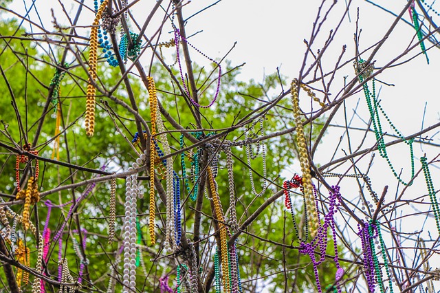 How to recycle Mardi Gras Beads