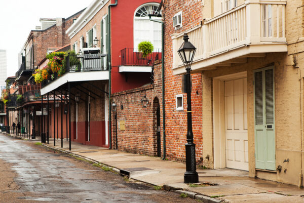 French quarter homes New Orleans